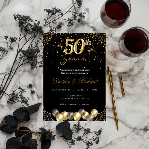 Invitation pour le 50e anniversaire