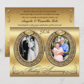 Invitation pour le 50e anniversaire 2 (Devant / Derrière)