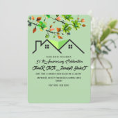 Invitation pour le 50e Anniversaire, Anni de Maria (Debout devant)