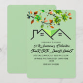 Invitation pour le 50e Anniversaire, Anni de Maria (Devant / Derrière)