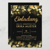 Invitation pour le 50e anniversaire de l'écriture (Devant / Derrière)