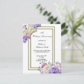 Invitation pour le 50e anniversaire de mariage Fle (Debout devant)