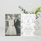 Invitation pour le 50e anniversaire de Wildflowers (Debout devant)