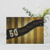 Invitation pour le 50e anniversaire - Des années g (Debout devant)