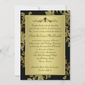 Invitation pour le 50e Anniversaire Fleurs Noires  (Dos)