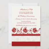 Invitation pour le 5e anniversaire de mariage à mo (Dos)