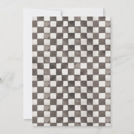 Invitation pour le 5e anniversaire trop rapide | B (Dos)