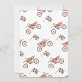 Invitation pour le 5e anniversaire trop rapide | B (Dos)