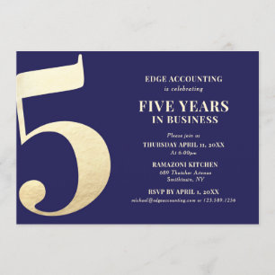 Invitation pour le 5ème anniversaire