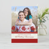 Invitation pour le 5ème anniversaire avec photo et (Debout devant)