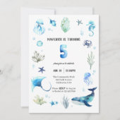 Invitation pour le 5ème anniversaire de sous la me (Devant)