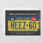 Invitation pour le 60e anniversaire de l'universit (Devant)