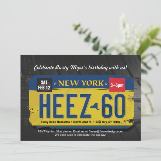 Invitation pour le 60e anniversaire de l'universit (Debout devant)