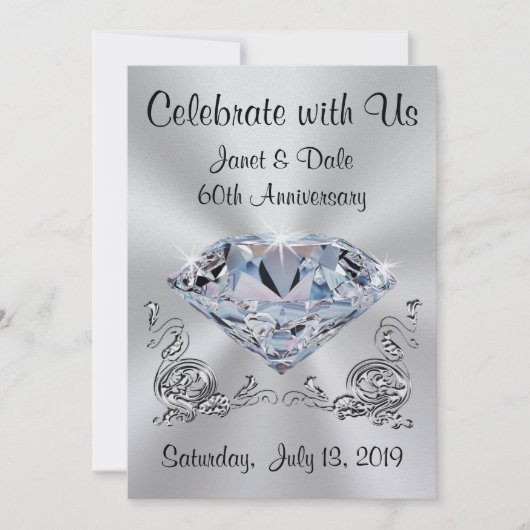 Invitation pour le 60e anniversaire de Special Ord (Devant)