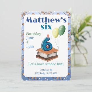 Invitation pour le 6ème anniversaire : Amusons-nou