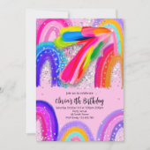 Invitation pour le 7ème anniversaire (Devant)