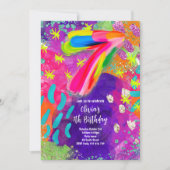 Invitation pour le 7ème anniversaire (Devant)