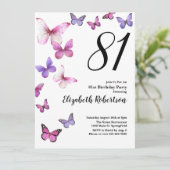 Invitation pour le 81e anniversaire de Butterfly e (Debout devant)