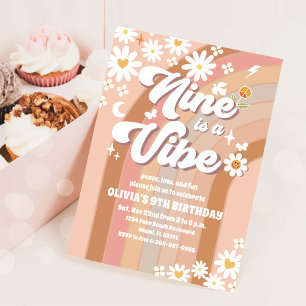 Invitation pour le 9e anniversaire de Retro Daisy