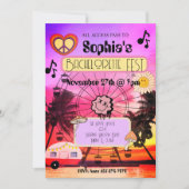 Invitation pour le Bachelorette au Festival de Mus (Devant)