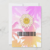 Invitation pour le Bachelorette au Festival de Mus (Dos)