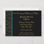 Invitation pour le Bal Masqué de Halloween au Thèm (Dos)