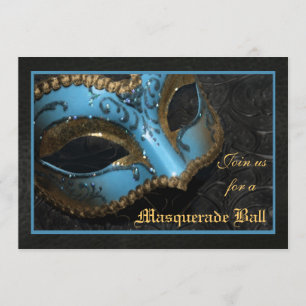 Invitation pour le Bal Masqué de Halloween au Thèm