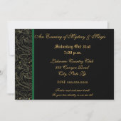 Invitation pour le Bal Masqué de Halloween avec Ma (Dos)