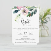 Invitation pour le bouquet de jardin de la veille (Debout devant)