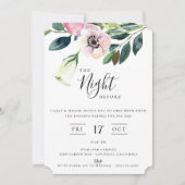 Invitation pour le bouquet de jardin de la veille (Devant)