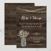 Invitation pour le brunch du lendemain de mariage (Devant / Derrière)