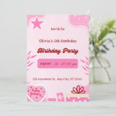 invitation pour le cinquième anniversaire des fill (Debout devant)