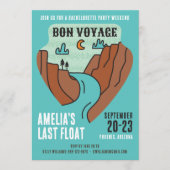 Invitation pour le dernier week-end de fête de Bac (Devant)