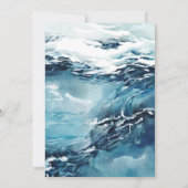 Invitation pour le deuxième anniversaire de requin (Dos)