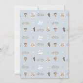 Invitation pour le deuxième anniversaire de voitur (Dos)