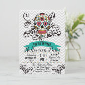 Invitation pour le Dia de los Muertos (Debout devant)