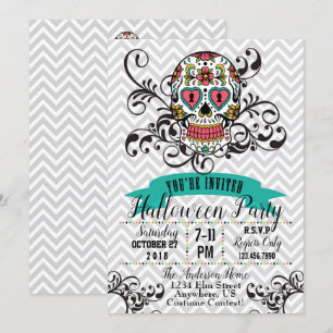 Invitation pour le Dia de los Muertos