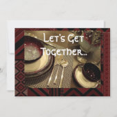 Invitation pour le dîner (Devant)