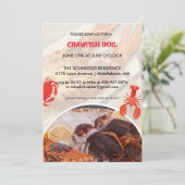 Invitation pour le dîner de la fête de la cuisine  (Debout devant)