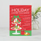 Invitation pour le dîner de Noël d'échange de bisc (Debout devant)