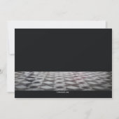 Invitation pour le dîner de répétition de comfy Fe (Dos)