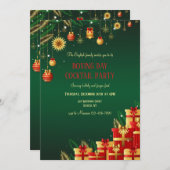 Invitation pour le Lendemain de Noël (Devant / Derrière)