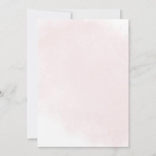 Invitation Pour le Mariage Pinecone de superposition de volum (Dos)