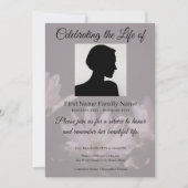 Invitation pour le mémorial Windflower (Devant)