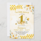 Invitation pour le premier anniversaire (Devant)