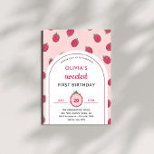 Invitation pour le premier anniversaire au doux fr