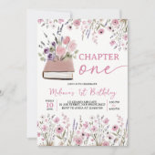 Invitation pour le premier anniversaire Chapitre U (Devant)