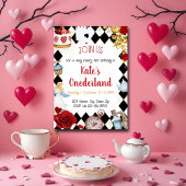 Invitation pour le premier anniversaire d'Alice da