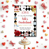 Invitation pour le premier anniversaire d'Alice da