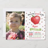 Invitation pour le premier anniversaire d'Apple av (Devant)